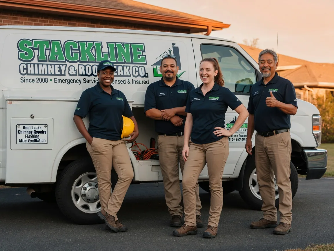 Chimney flashing repair company in Barnum, IA